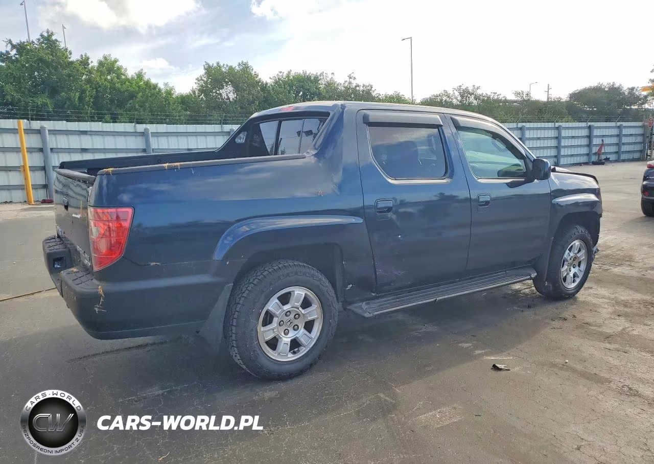 2009 Honda Ridgeline Rtl VIN:5FPYK16579B103749 - 3