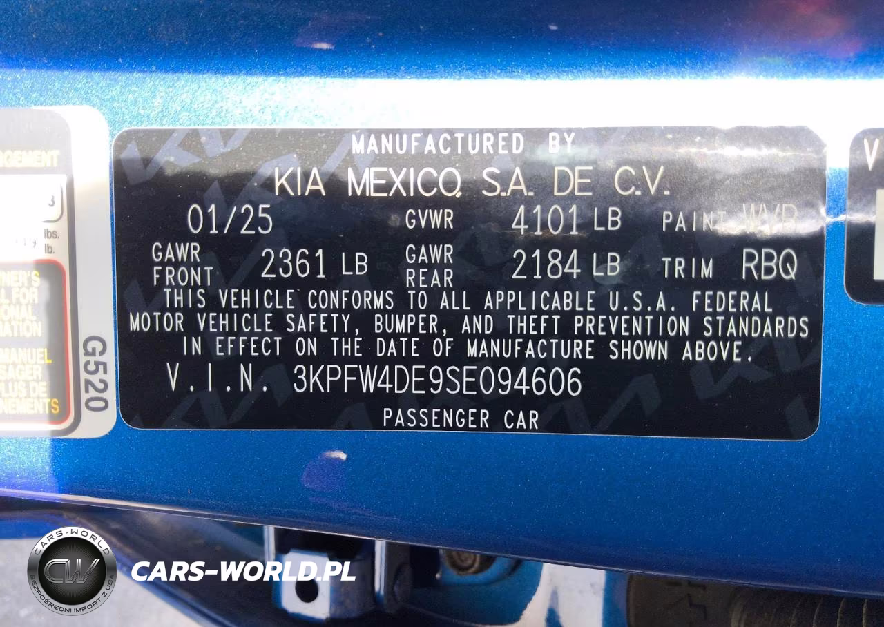 2025 Kia K4 Gt Line VIN:3KPFW4DE9SE094606 - 12