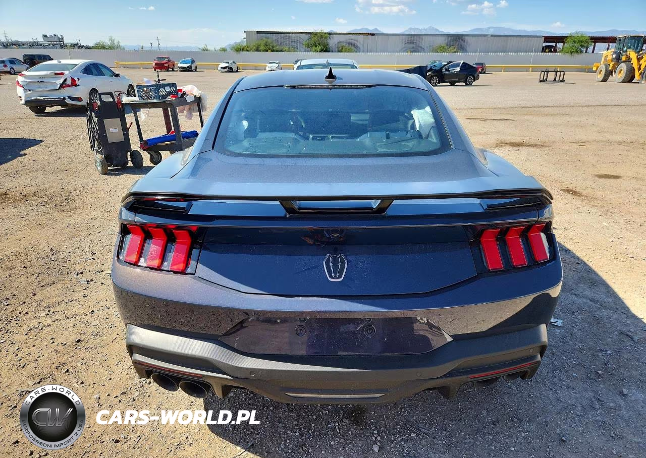 2025 Ford Mustang Dark Horse VIN:1FA6P8R0XS5504106 - 6