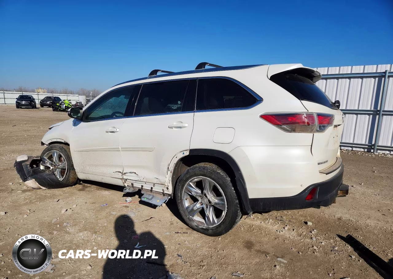 2015 Toyota Highlander Limited VIN:5TDDKRFHXFS141645 - 2