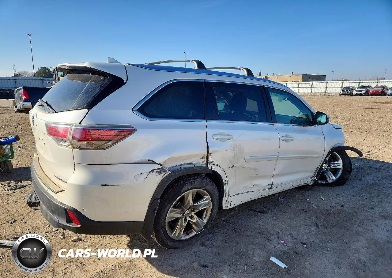 2015 Toyota Highlander Limited VIN:5TDDKRFHXFS141645 - 3