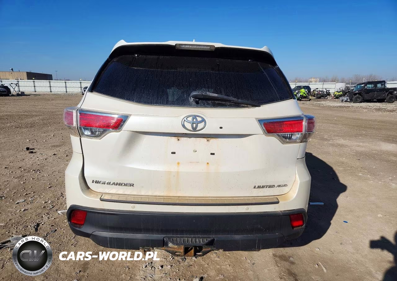 2015 Toyota Highlander Limited VIN:5TDDKRFHXFS141645 - 6