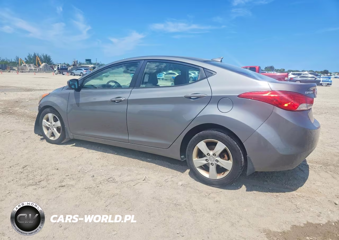 2013 Hyundai Elantra Gls VIN:5NPDH4AE0DH383877 - 2