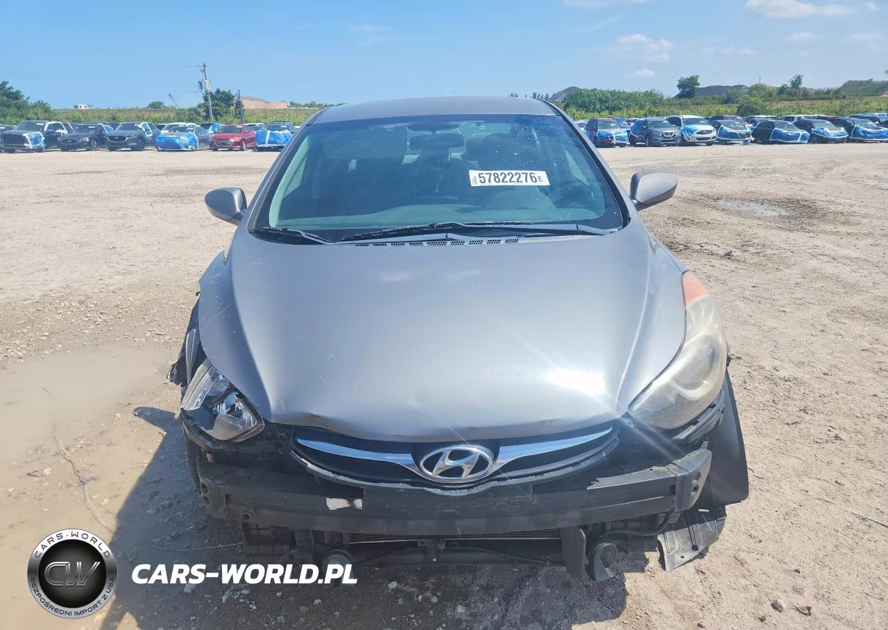 2013 Hyundai Elantra Gls VIN:5NPDH4AE0DH383877 - 5