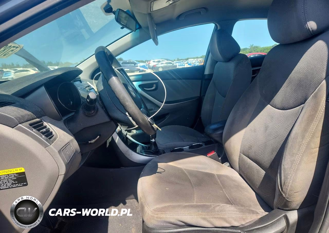 2013 Hyundai Elantra Gls VIN:5NPDH4AE0DH383877 - 7