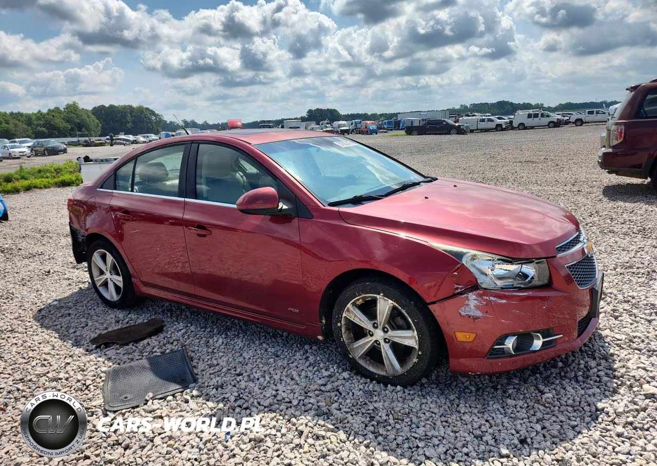 2013 Chevrolet Cruze Lt VIN:1G1PE5SB3D7157720 - 4