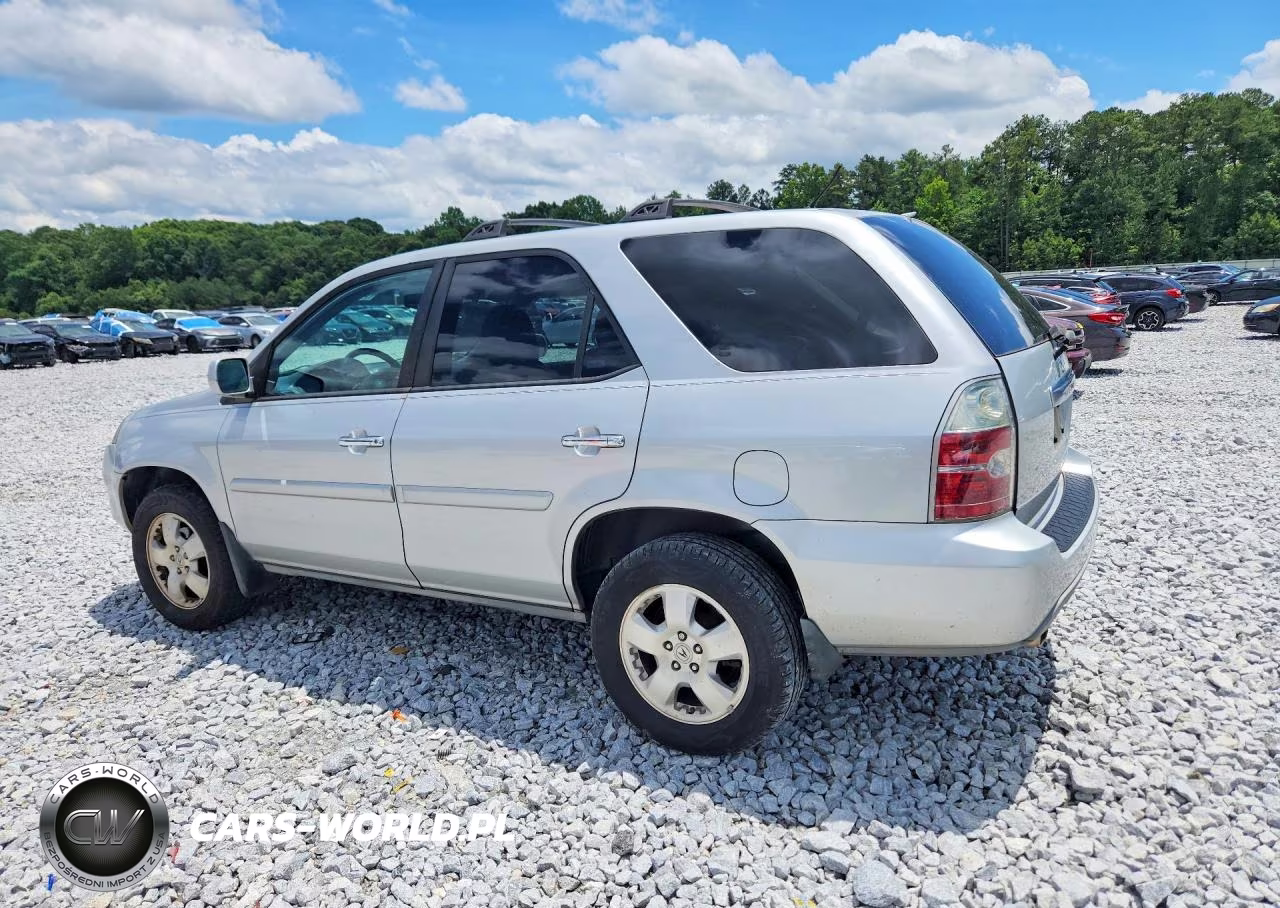 2004 Acura Mdx VIN:2HNYD18244H552650 - 2