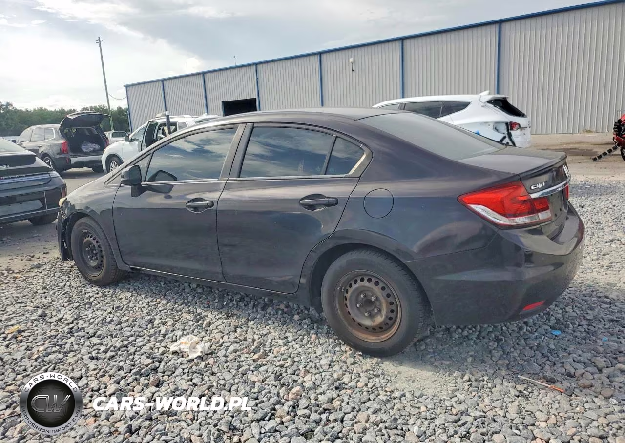2013 Honda Civic Lx VIN:2HGFB2F55DH502797 - 2