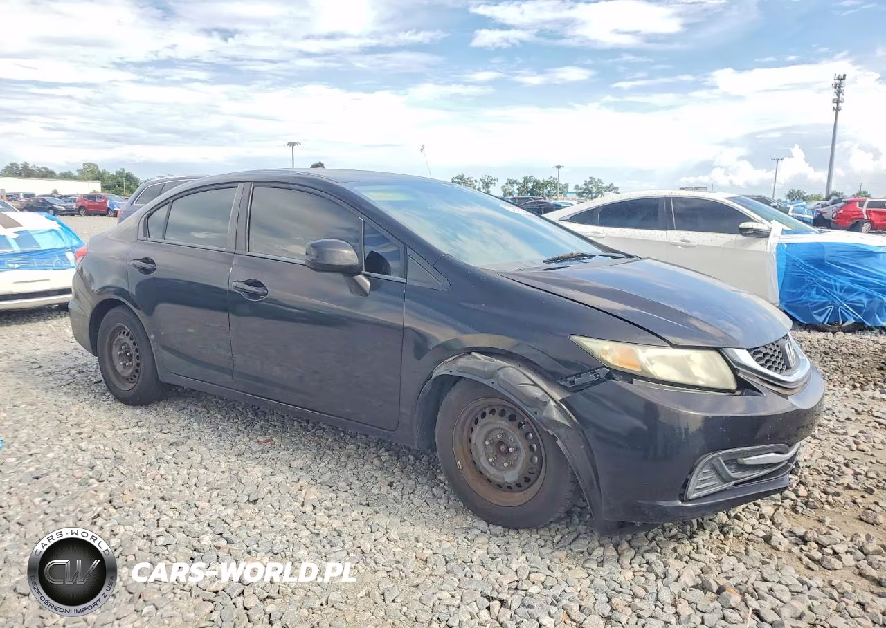 2013 Honda Civic Lx VIN:2HGFB2F55DH502797 - 4