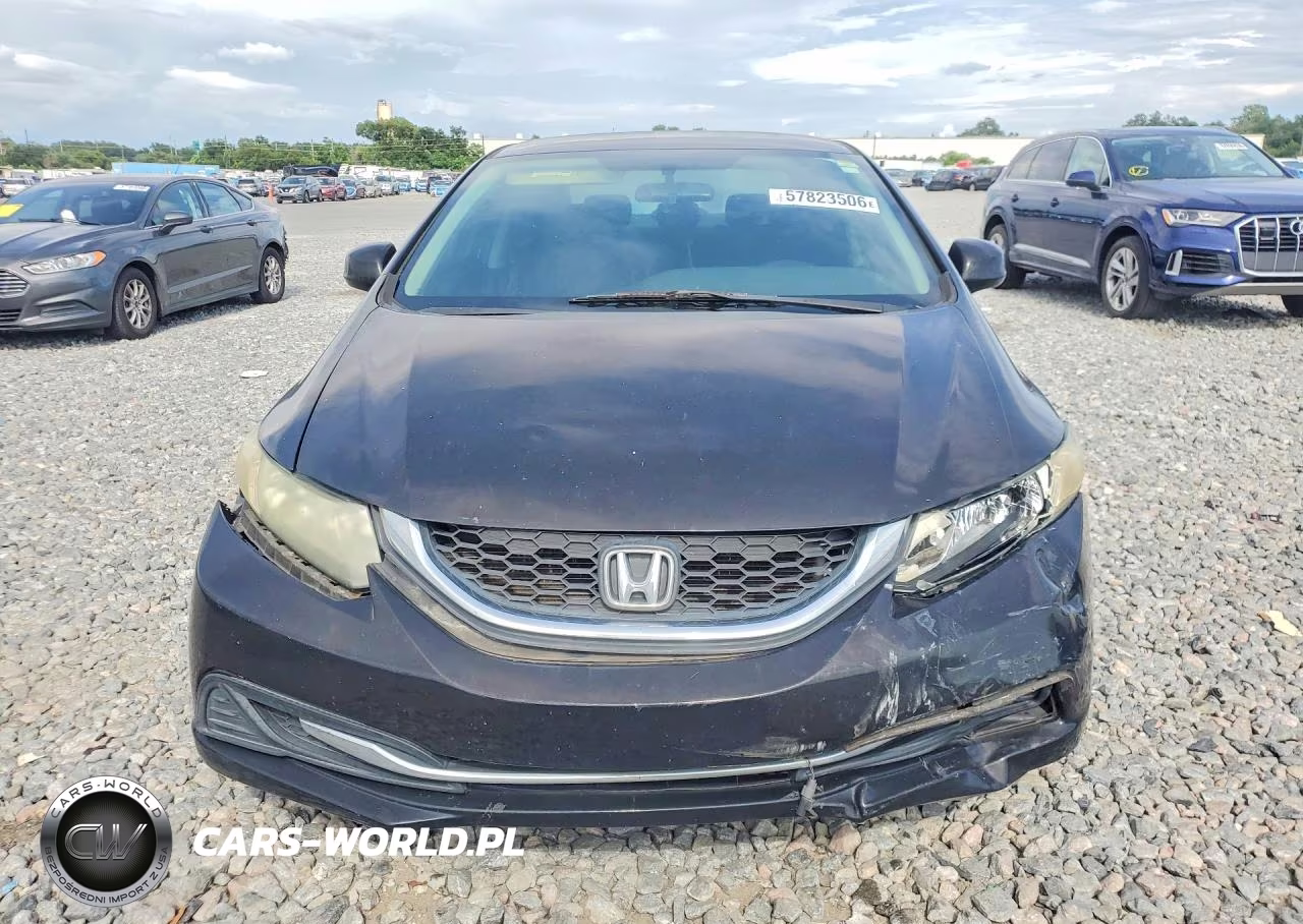 2013 Honda Civic Lx VIN:2HGFB2F55DH502797 - 5