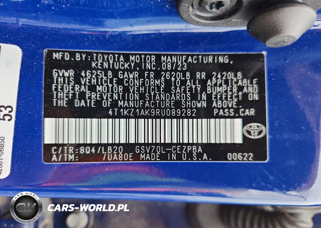2024 Toyota Camry Xse V6 VIN:4T1KZ1AK9RU089282 - 12