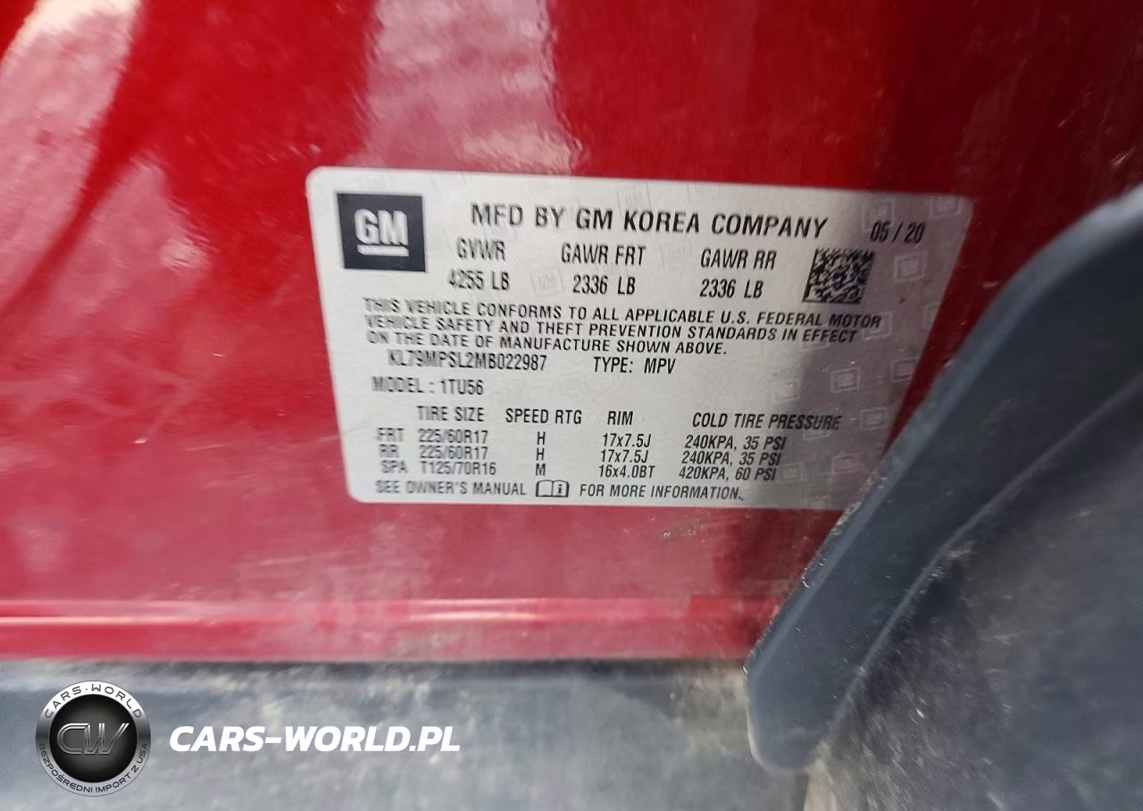 2021 Chevrolet Trailblazer Lt VIN:KL79MPSL2MB022987 - 13