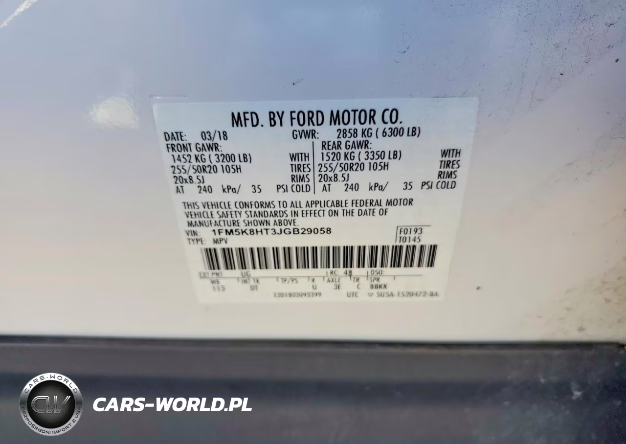 2018 Ford Explorer Platinum VIN:1FM5K8HT3JGB29058 - 13