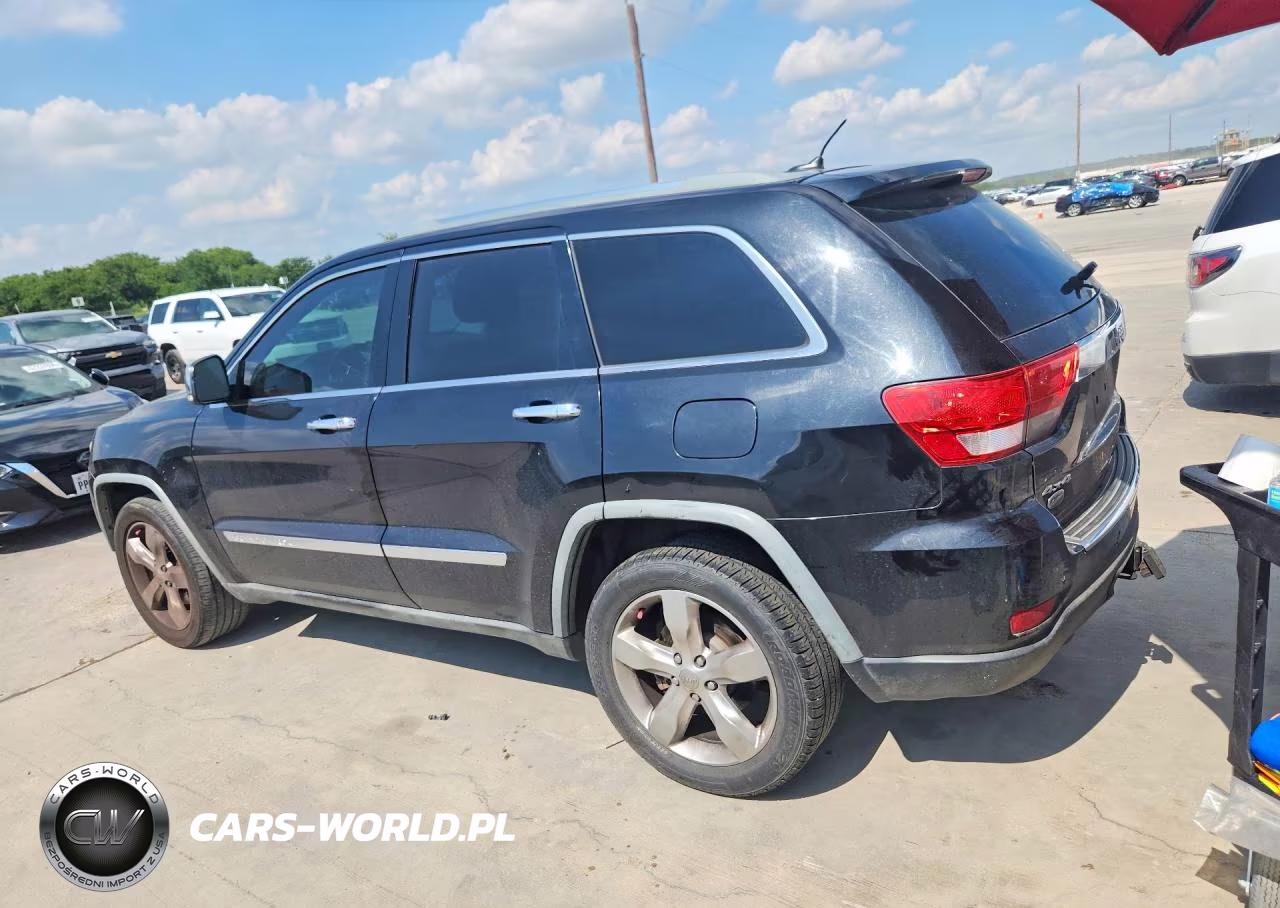 2012 Jeep Grand Cherokee Overland VIN:1C4RJFCT1CC214995 - 2