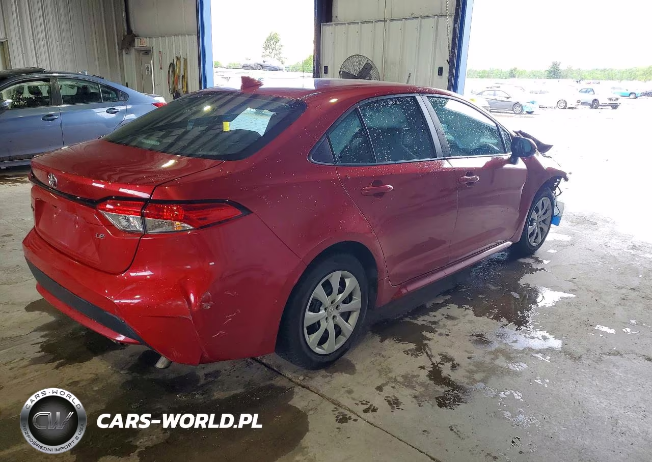 2021 Toyota Corolla Le VIN:5YFEPMAE8MP148461 - 3