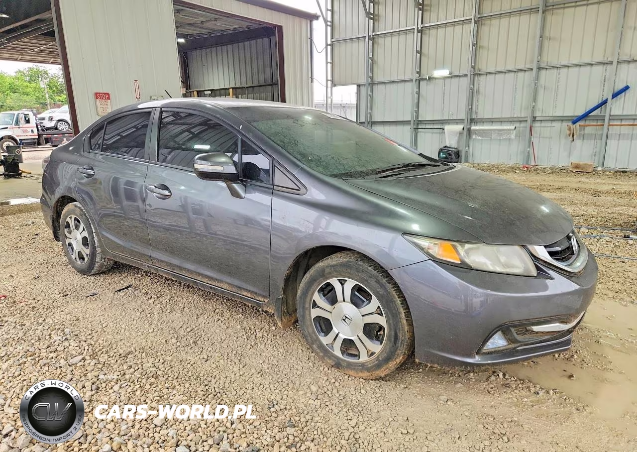 2013 Honda Civic Hybrid VIN:19XFB4F23DE000236 - 4