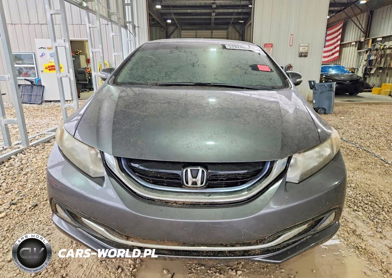 2013 Honda Civic Hybrid VIN:19XFB4F23DE000236 - 5