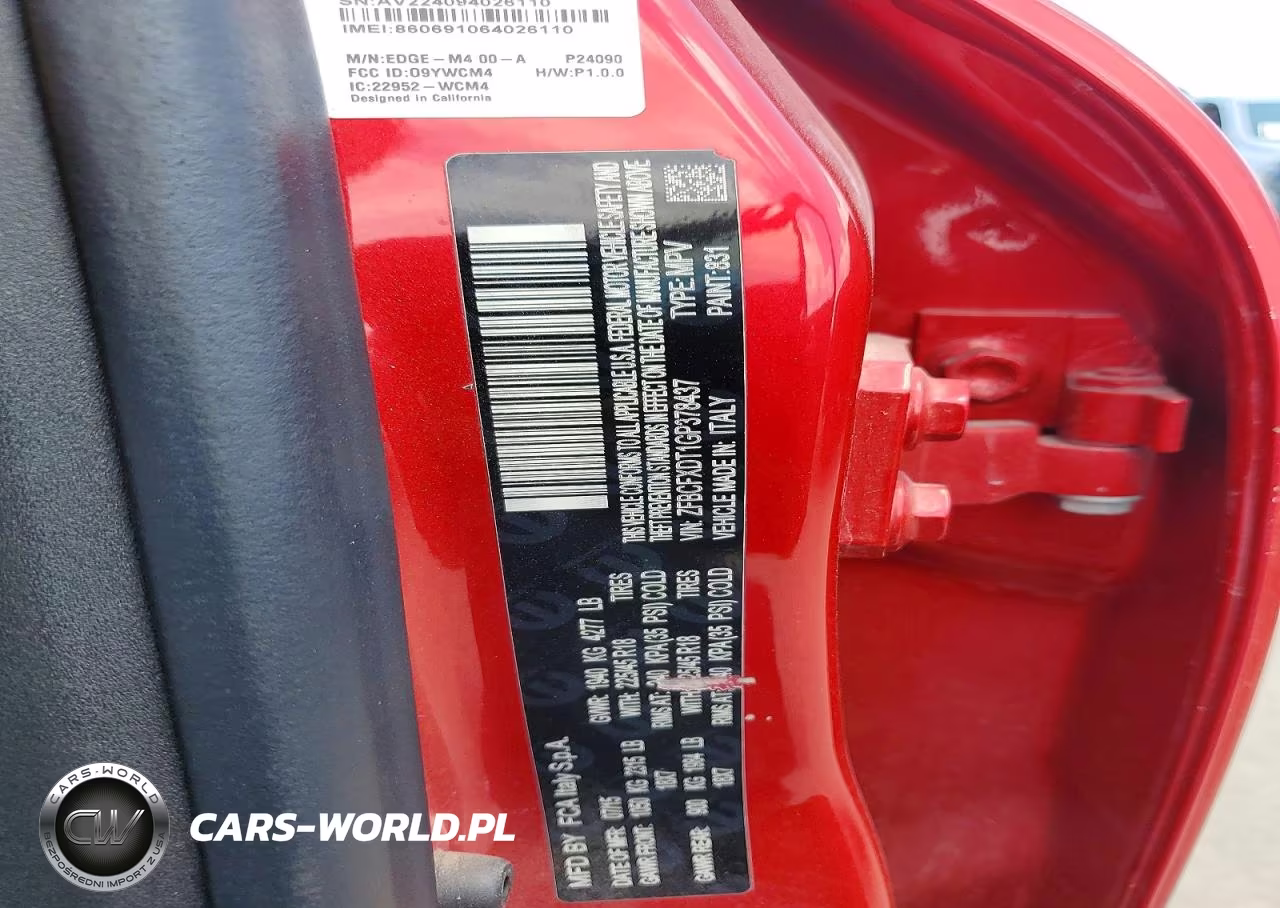2016 Fiat 500X Lounge VIN:ZFBCFXDT1GP378437 - 12