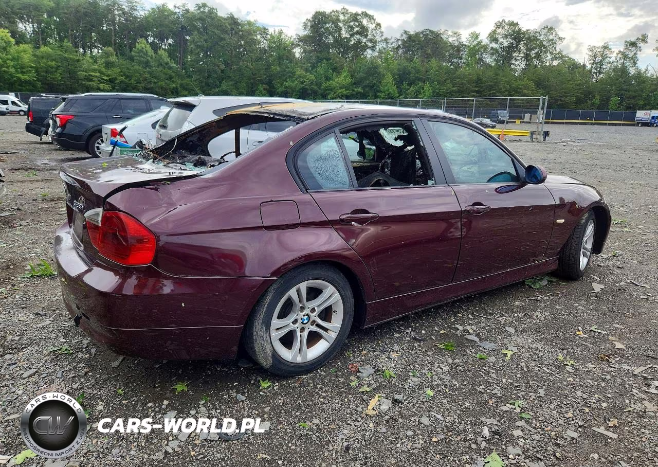 2008 BMW 328 I VIN:WBAVA37598NL52690 - 3