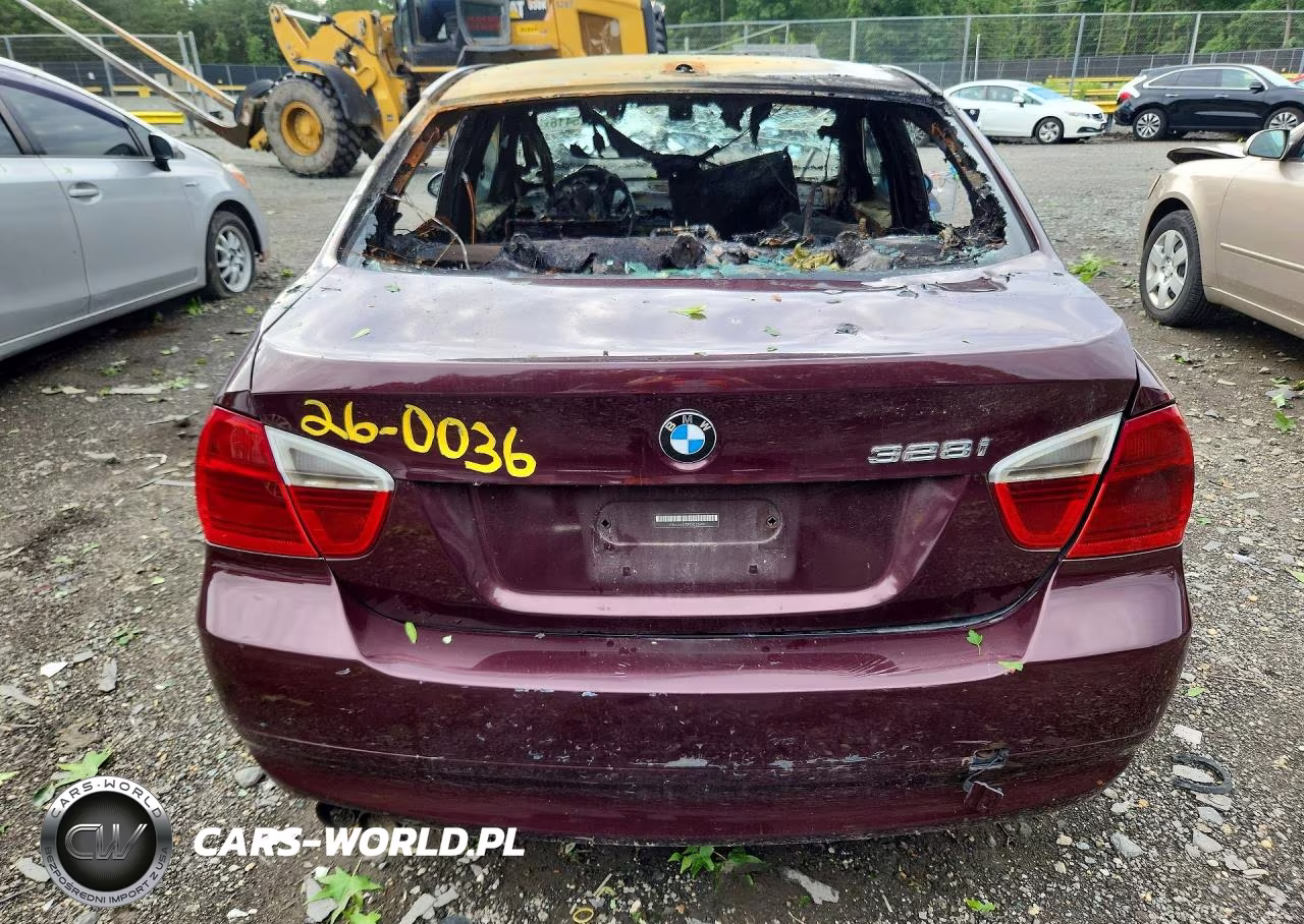 2008 BMW 328 I VIN:WBAVA37598NL52690 - 6
