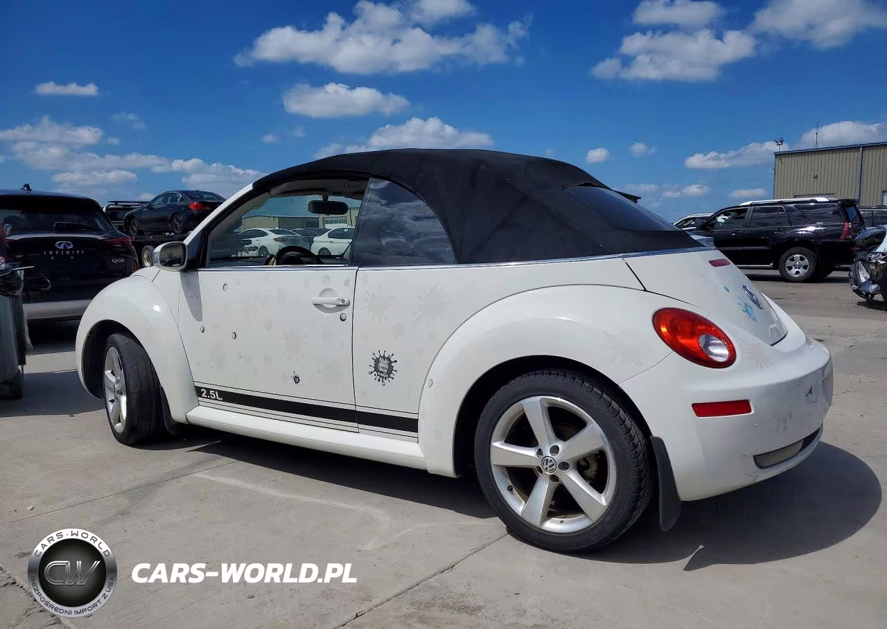 2007 Volkswagen New Beetle Triple White VIN:3VWFF31Y17M420854 - 2