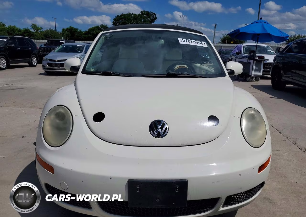 2007 Volkswagen New Beetle Triple White VIN:3VWFF31Y17M420854 - 5