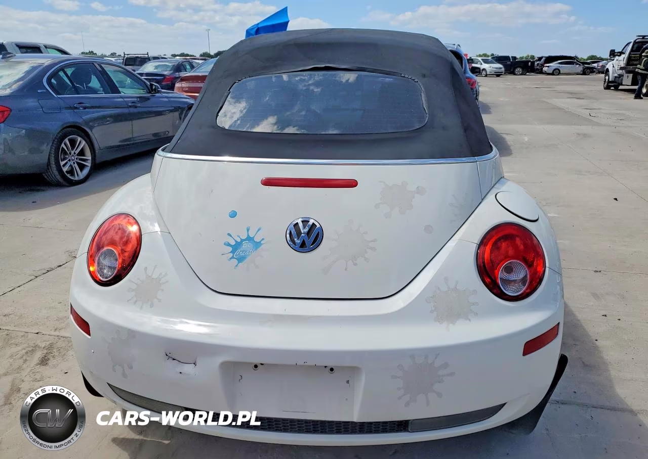 2007 Volkswagen New Beetle Triple White VIN:3VWFF31Y17M420854 - 6