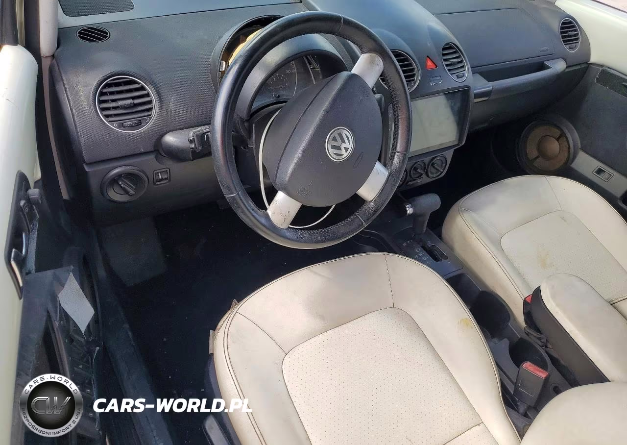 2007 Volkswagen New Beetle Triple White VIN:3VWFF31Y17M420854 - 8