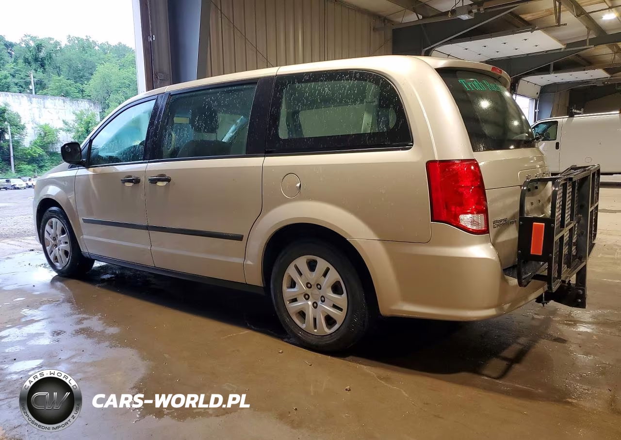 2015 Dodge Grand Caravan Se VIN:2C4RDGBG0FR599012 - 2
