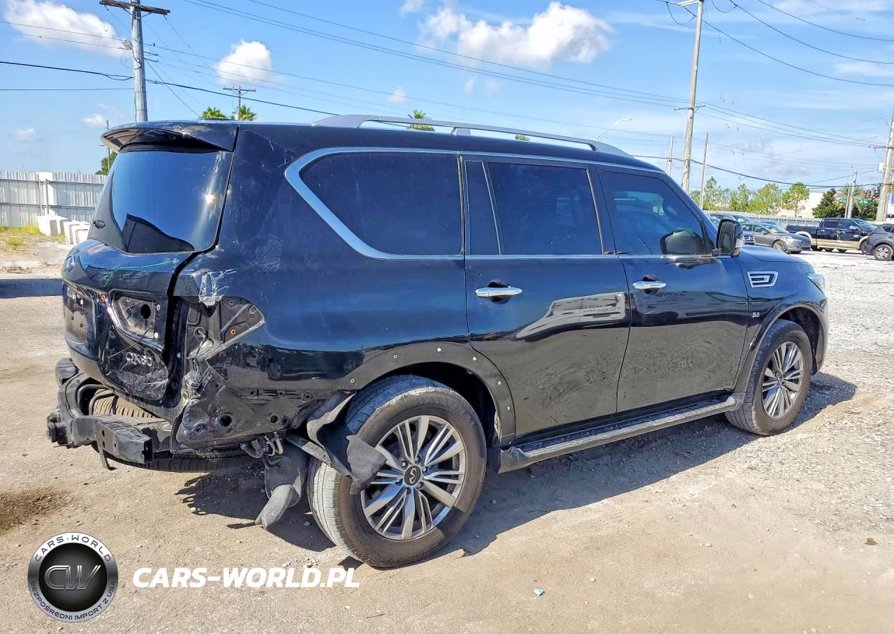2020 Infiniti Qx80 Luxe VIN:JN8AZ2NF9L9702437 - 3