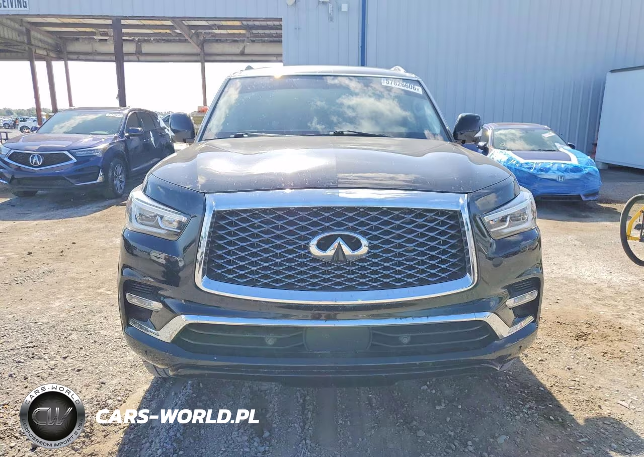 2020 Infiniti Qx80 Luxe VIN:JN8AZ2NF9L9702437 - 5