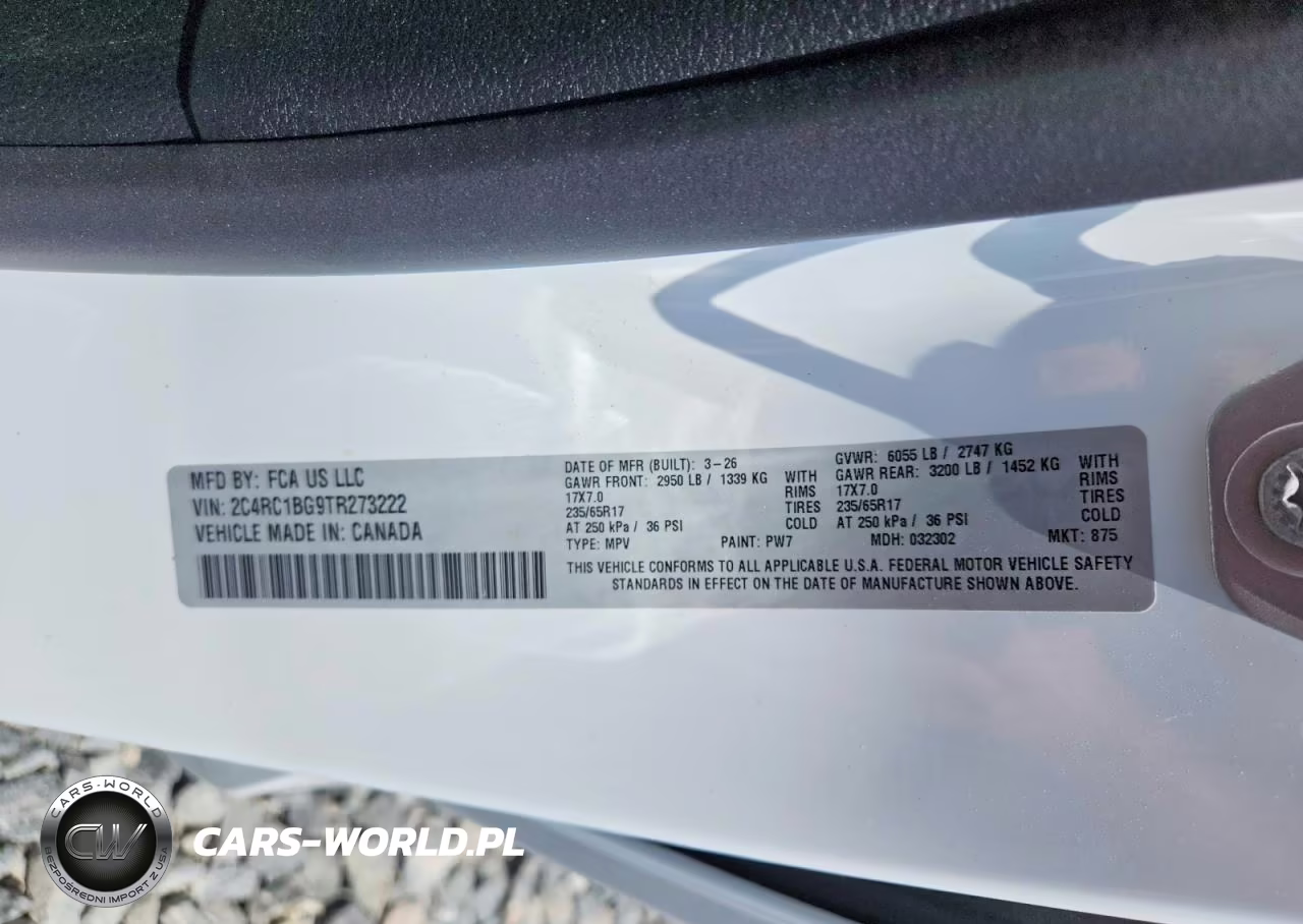 2026 Chrysler Pacifica Select VIN:2C4RC1BG9TR273222 - 13