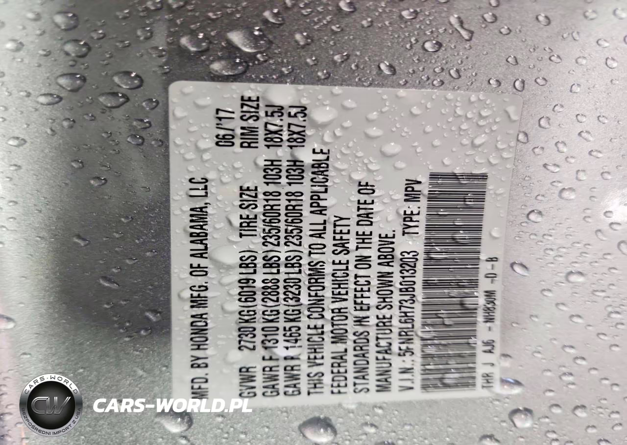 2018 Honda Odyssey Exl VIN:5FNRL6H73JB013203 - 13