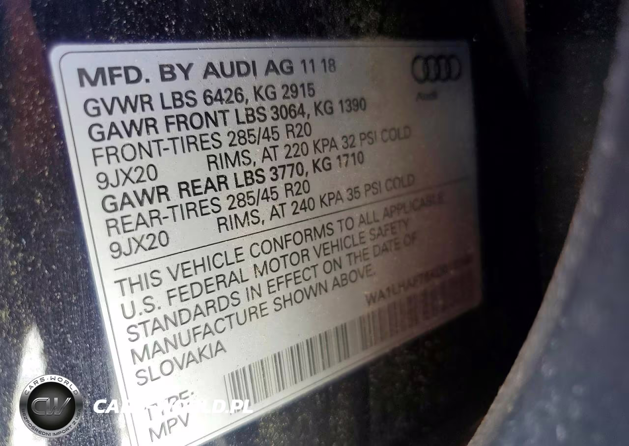 2019 Audi Q7 Premium Plus VIN:WA1LHAF76KD018749 - 13