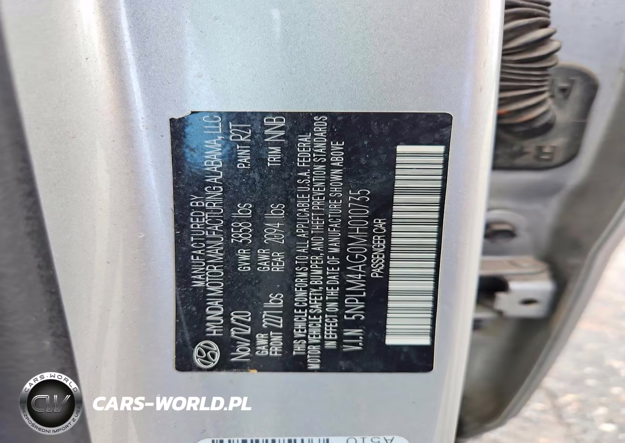 2021 Hyundai Elantra Sel VIN:5NPLM4AG0MH010735 - 12