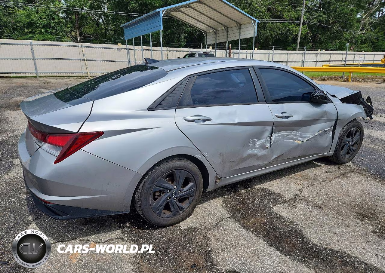 2021 Hyundai Elantra Sel VIN:5NPLM4AG0MH010735 - 3