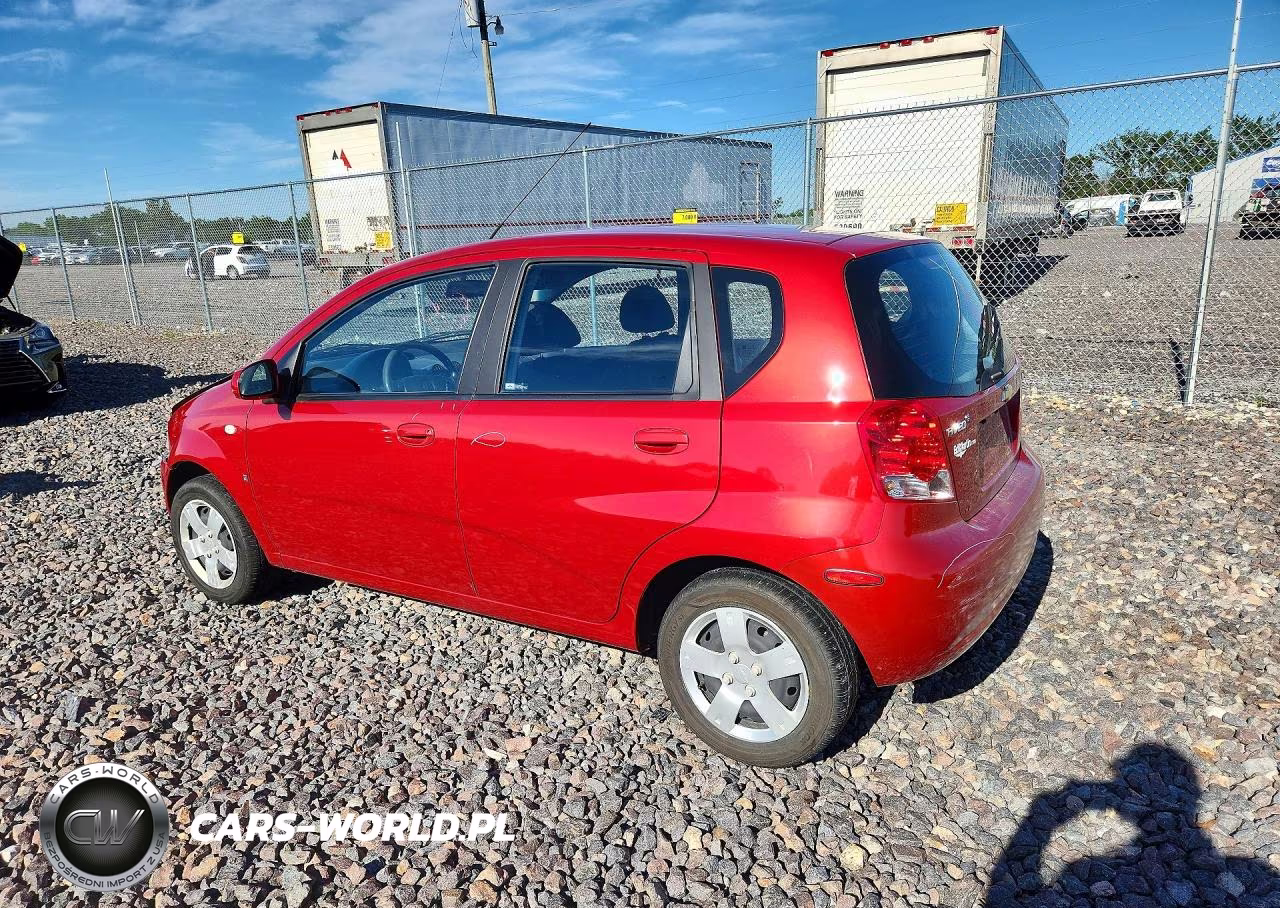 2008 Chevrolet Aveo Base VIN:KL1TD66678B201675 - 2
