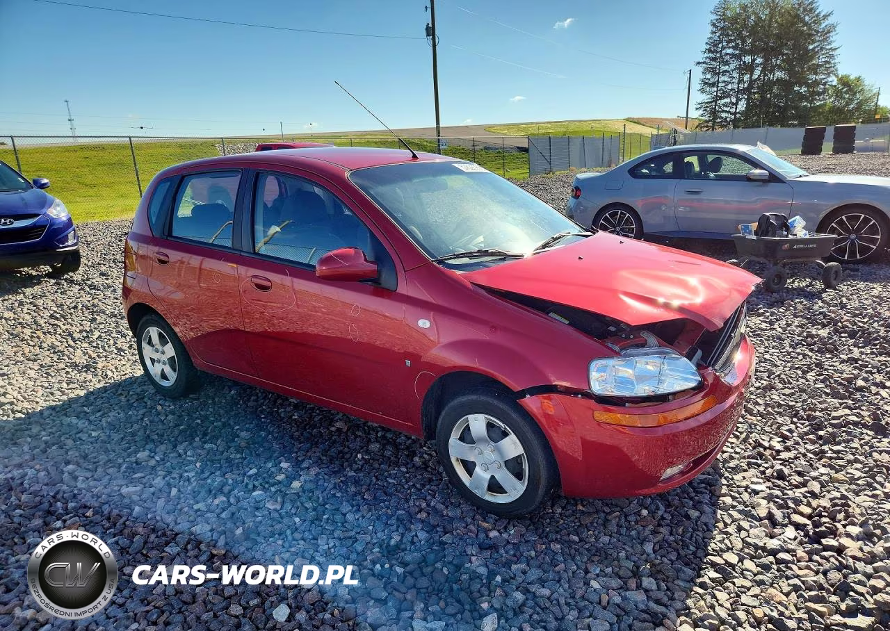 2008 Chevrolet Aveo Base VIN:KL1TD66678B201675 - 4