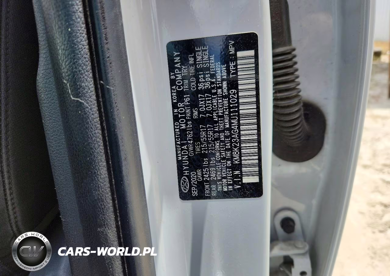 2021 Hyundai Kona Sel VIN:KM8K23AG4MU111029 - 14