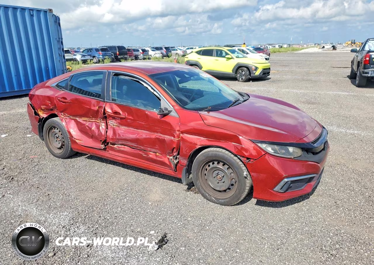 2020 Honda Civic Lx VIN:19XFC2F63LE022059 - 4
