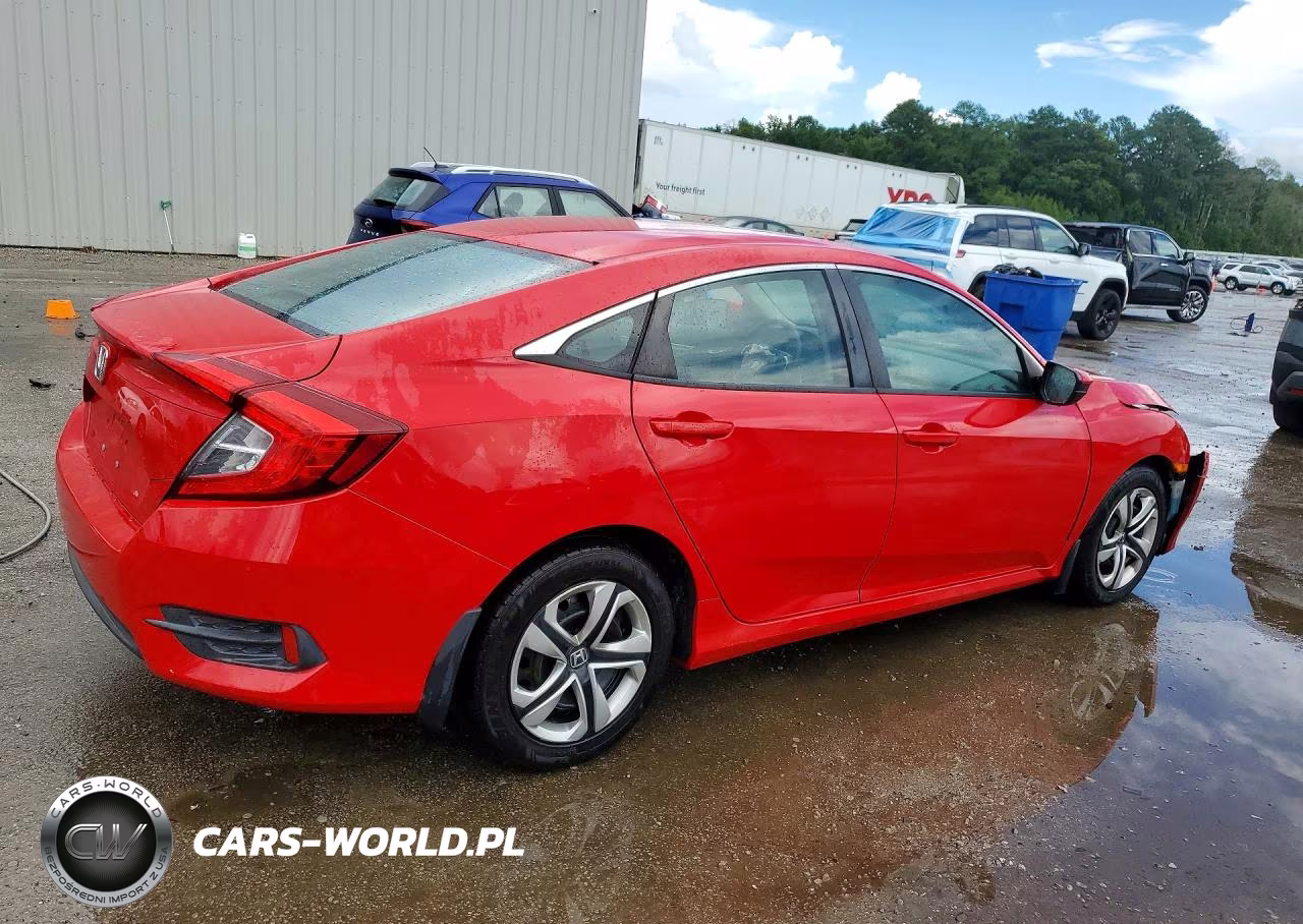 2018 Honda Civic Lx VIN:2HGFC2F54JH582747 - 3