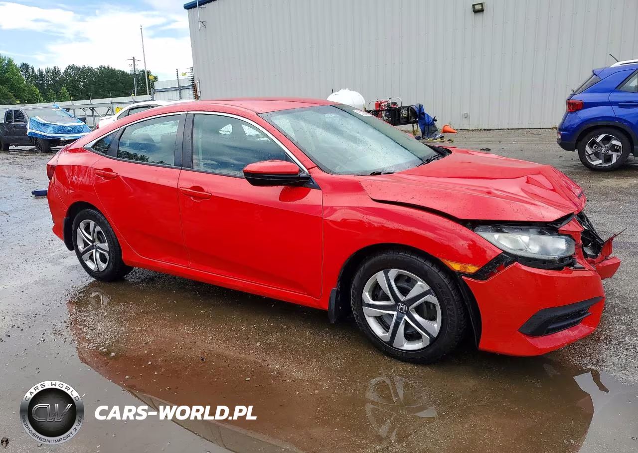 2018 Honda Civic Lx VIN:2HGFC2F54JH582747 - 4
