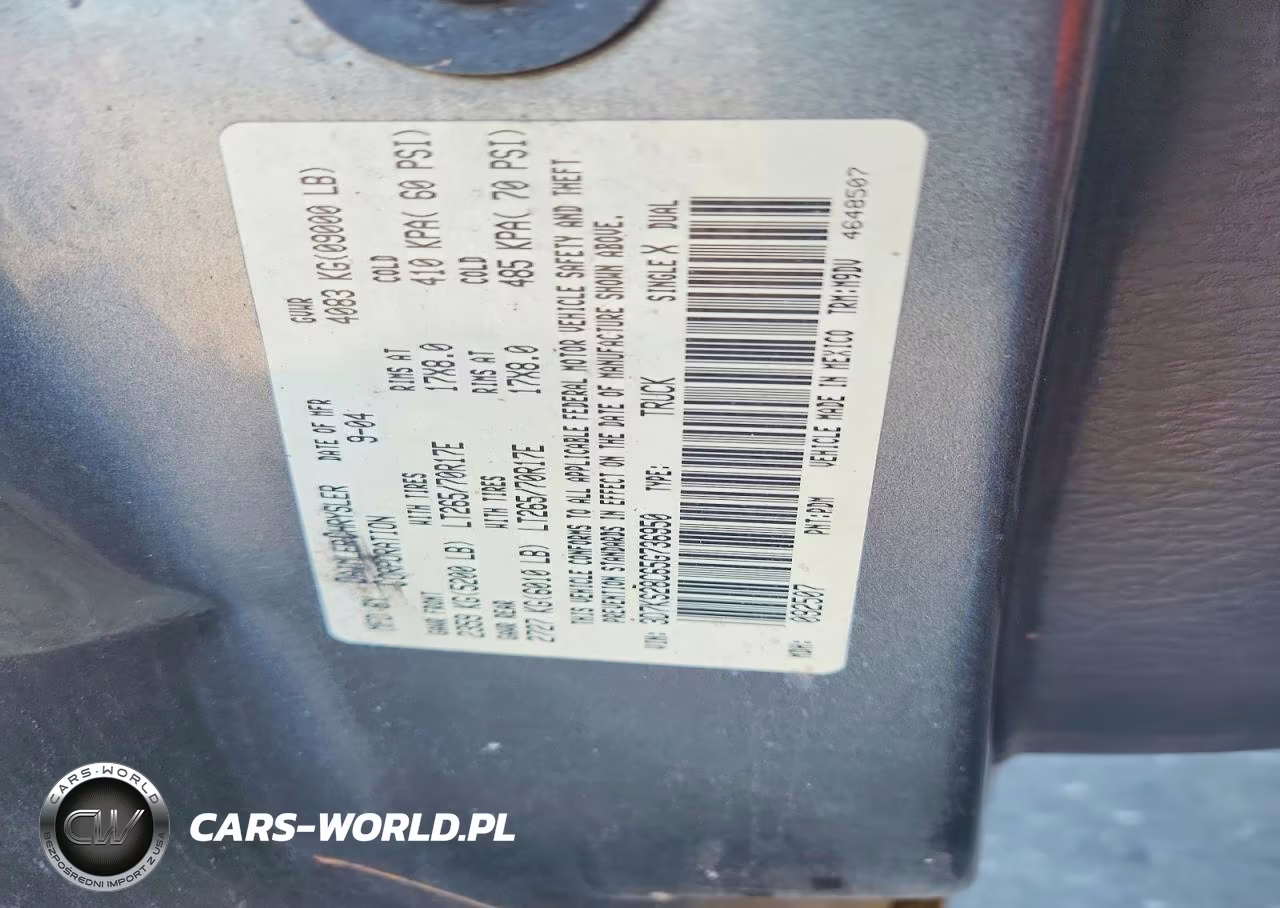 2005 Dodge Ram 2500 St VIN:3D7KS28C65G736950 - 12