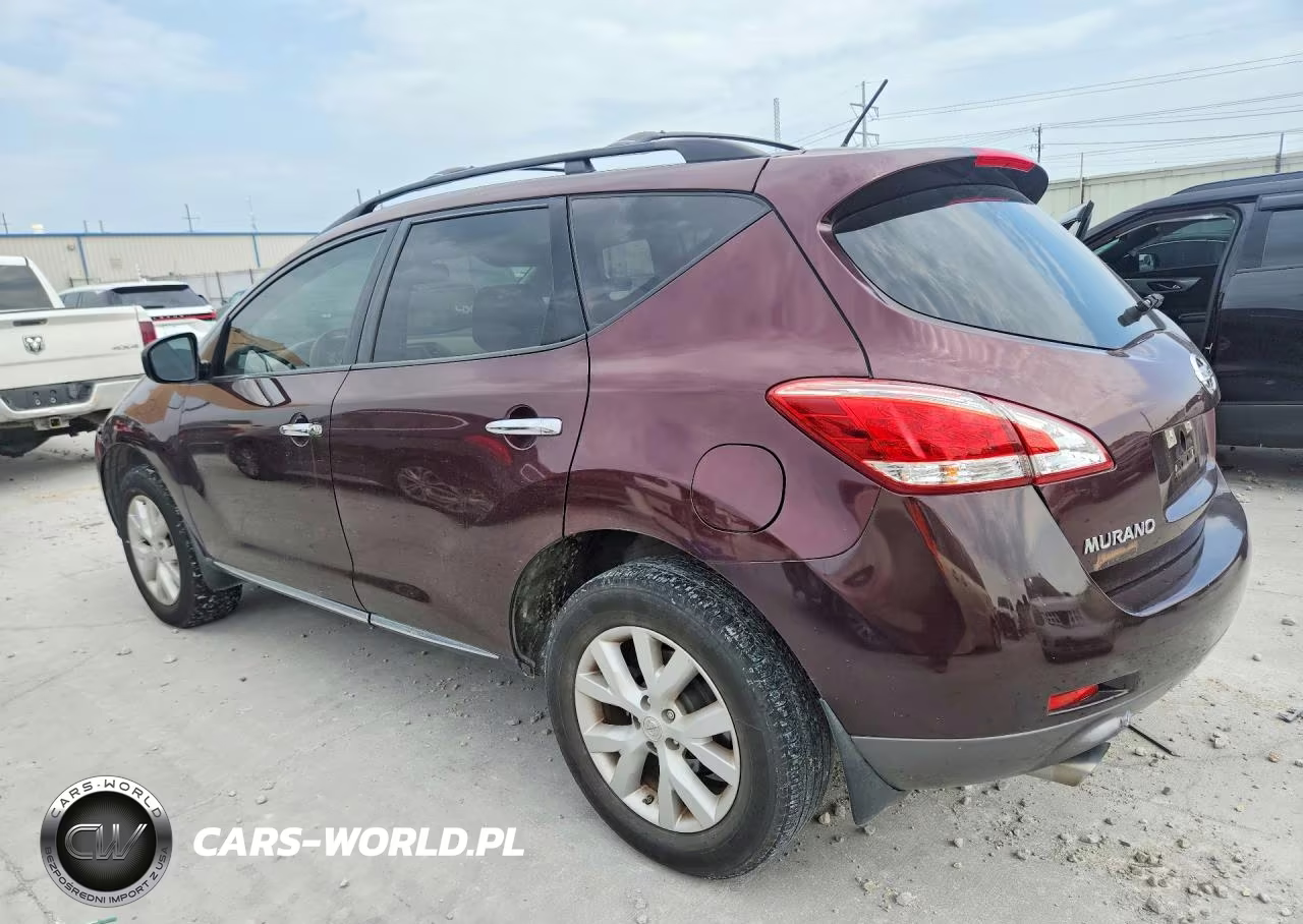 2013 Nissan Murano VIN:JN8AZ1MW2DW309930 - 2