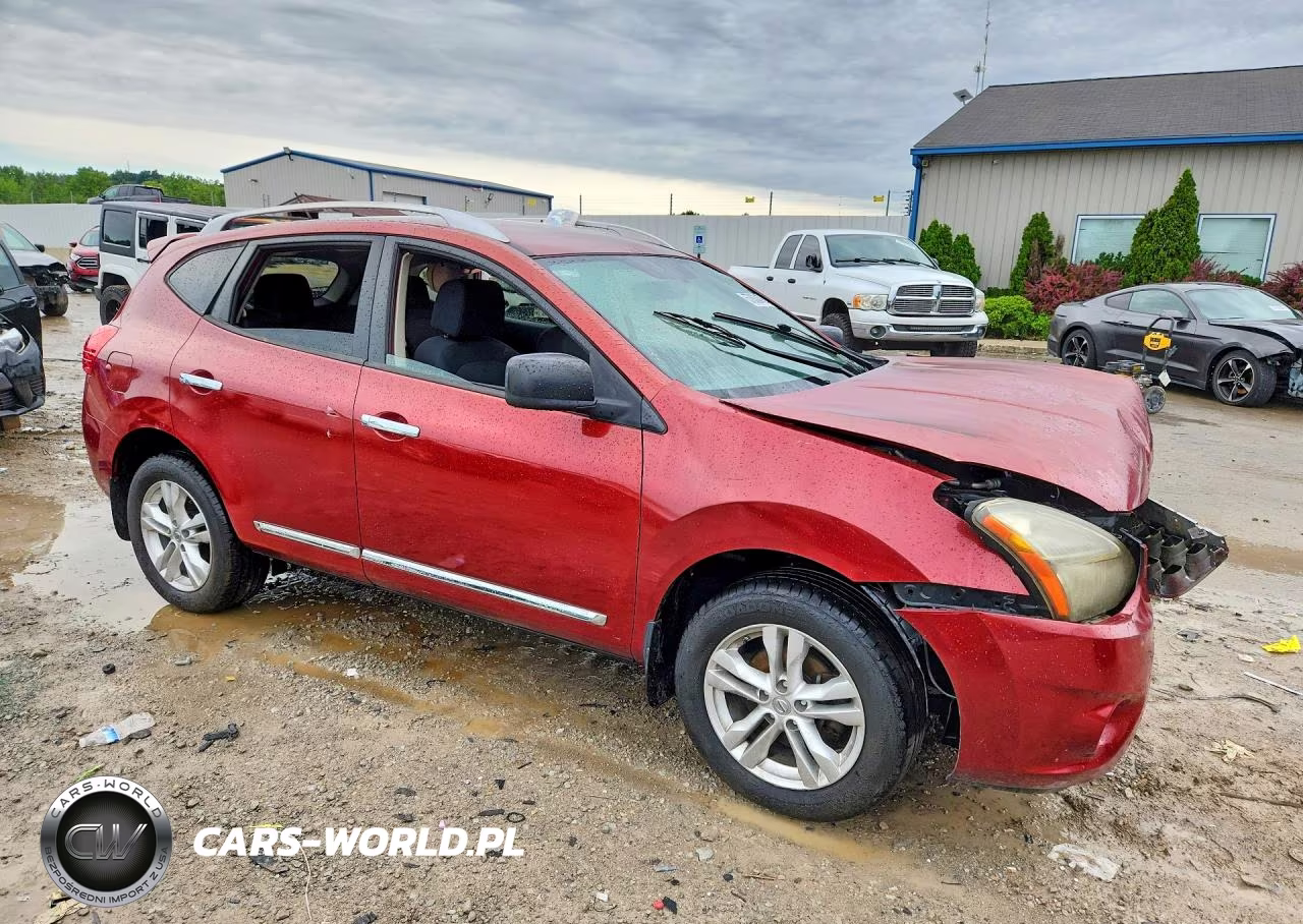 2015 Nissan Rogue Select S VIN:JN8AS5MTXFW653798 - 4