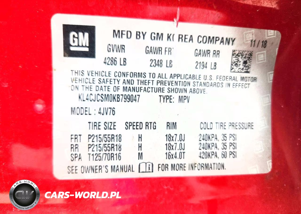 2019 Buick Encore Essence VIN:KL4CJCSM0KB799047 - 13