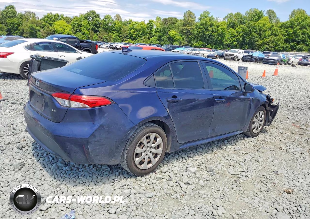 2021 Toyota Corolla Le VIN:JTDEPMAE5MJ158997 - 3