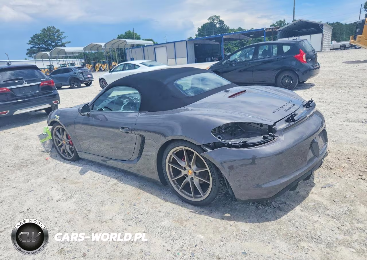 2016 Porsche Boxster VIN:WP0CB2A83GS140484 - 2