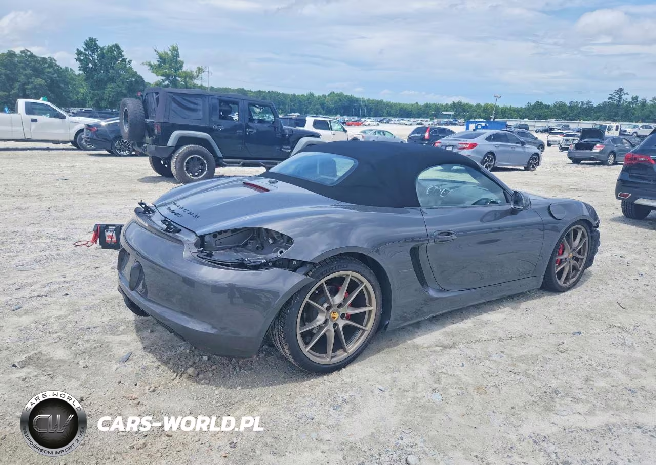 2016 Porsche Boxster VIN:WP0CB2A83GS140484 - 3
