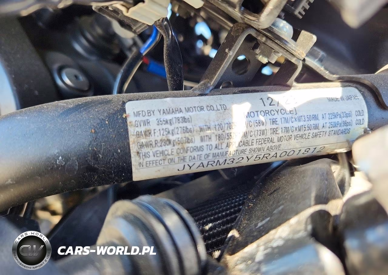 2024 Yamaha Mt07 C VIN:JYARM32Y5RA001812 - 9
